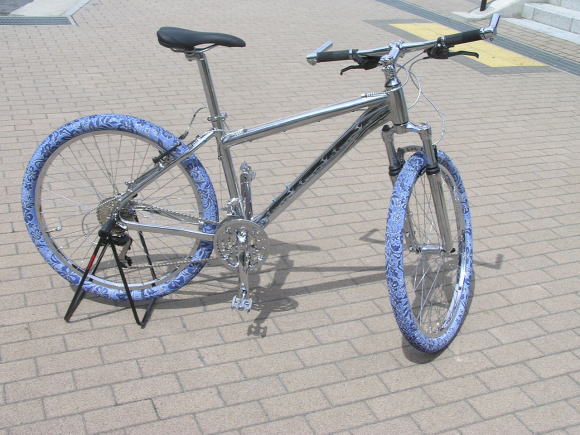 自転車パーツ　メッキ