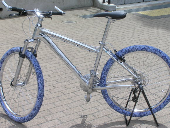 自転車パーツ　メッキ